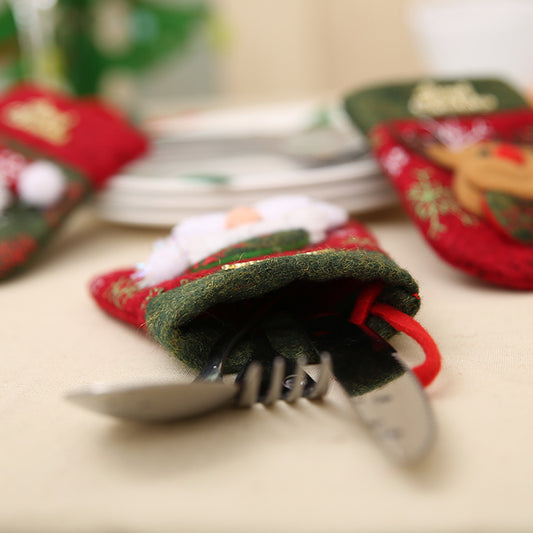 Christmas decorations restaurant table decorations