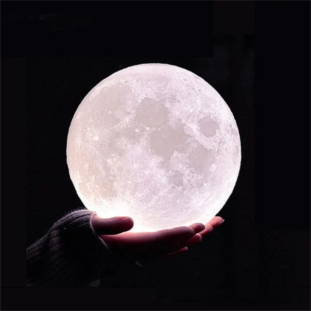 Starry Sky Night Light Table Lamp Planet Moon